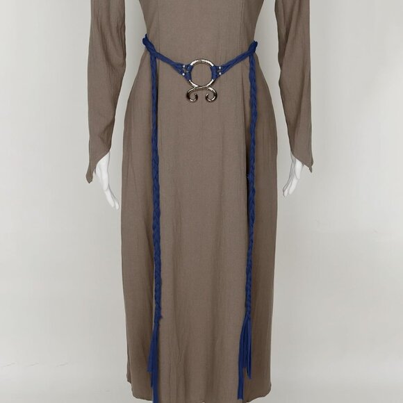 Viking Troll Cross Belt Women Medieval Extra Long Rope Belt for Norse Witch Sham - Picture 6 of 8